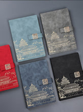 Load image into Gallery viewer, 2023 Japanese Castle Design Leather Planners (5 Colors)
