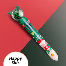 Load image into Gallery viewer, Christmas Theme - 10 in 1 Multi-Color Pen (4 Designs)