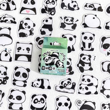 Load image into Gallery viewer, Rolling Panda Kawaii Stickers