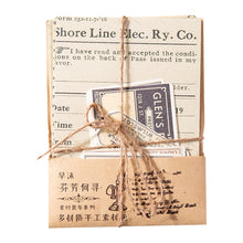 Load image into Gallery viewer, Vintage Style Old Letters Krafting Material Paper