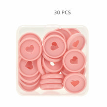 Load image into Gallery viewer, Love Series Hole Binding Buckle for Notebook Planners