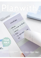 Load image into Gallery viewer, Plan with Memo Sticker Series Memo Pads