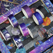 Load image into Gallery viewer, The Universe Space Washi Tape Set (19 pcs)