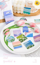 Load image into Gallery viewer, Moonlight Oil Painting Nature Series Stickers