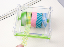 Load image into Gallery viewer, Transparent Washi Tape Cutter - Original Kawaii Pen