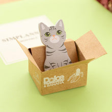 Load image into Gallery viewer, Adhesive Little Kitty Memo Pad - Original Kawaii Pen
