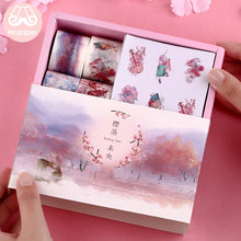 Load image into Gallery viewer, Kawaii Washi Tapes + Kawaii Stickers ⭐Gift Pack Set 16 Pcs of Tape + 8pcs Stickers⭐ - Original Kawaii Pen