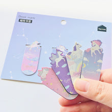 Load image into Gallery viewer, Unicorn Magnetic Bookmark Set - Original Kawaii Pen