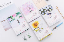 Load image into Gallery viewer, Kawaii Floating Floral Notebook - Original Kawaii Pen