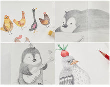 Load image into Gallery viewer, "Draw My Life" Hardcover Notebook - Original Kawaii Pen