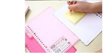 Load image into Gallery viewer, KOKUYO Campus Smart Ring Binder Notebook - B5 - 25 Sheets - Original Kawaii Pen