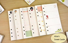 Load image into Gallery viewer, Cute Planner Filler Paper Series - A5 & A 6 - Original Kawaii Pen