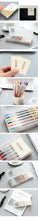 Load image into Gallery viewer, Japanese Style Colored Gel Pen + Memo Pad Set (12 Color Set)