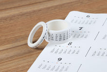 Load image into Gallery viewer, Japanese Daily, Weekly & Monthly Planner Masking Tape - Original Kawaii Pen