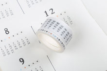 Load image into Gallery viewer, Japanese Daily, Weekly & Monthly Planner Masking Tape - Original Kawaii Pen