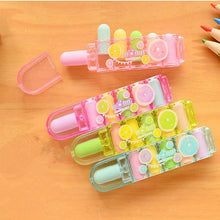 Load image into Gallery viewer, Colorful Bullet Mini Eraser Set - Original Kawaii Pen