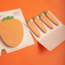 Load image into Gallery viewer, Kawaii Carrot Series Sticky Notes
