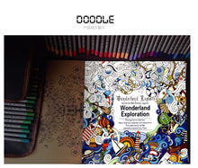 Load image into Gallery viewer, Wonderland Mandala Anti-stress Coloring Book (English Version) - Original Kawaii Pen