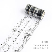 Load image into Gallery viewer, Parallel Universe Transparent Washi Tape Set