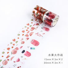 Load image into Gallery viewer, Parallel Universe Transparent Washi Tape Set