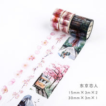 Load image into Gallery viewer, Parallel Universe Transparent Washi Tape Set