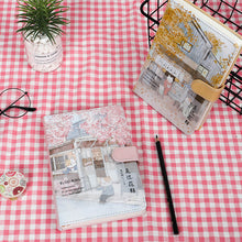 Load image into Gallery viewer, Japanese Orange Kitty Leather Notebook Planner - Original Kawaii Pen