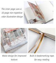 Load image into Gallery viewer, Japanese Orange Kitty Leather Notebook Planner - Original Kawaii Pen