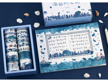 Load image into Gallery viewer, Kawaii Washi Tapes + Kawaii Stickers ⭐Gift Pack Set 16 Pcs of Tape + 8pcs Stickers⭐ - Original Kawaii Pen