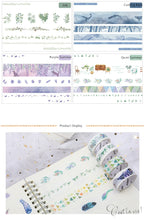 Load image into Gallery viewer, Autumn Plant Washi Tapes Set 4 pieces ⭐Variety of Color/ Theme Choices ⭐ - Original Kawaii Pen