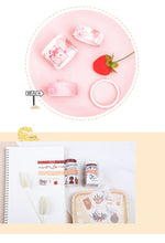 Load image into Gallery viewer, Autumn Plant Washi Tapes Set 4 pieces ⭐Variety of Color/ Theme Choices ⭐ - Original Kawaii Pen
