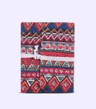 Load image into Gallery viewer, Japanese Vintage Fabric Spiral Notebook