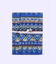 Load image into Gallery viewer, Japanese Vintage Fabric Spiral Notebook