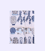 Load image into Gallery viewer, Japanese Vintage Fabric Spiral Notebook