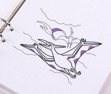 Load image into Gallery viewer, Japanese Vintage Fabric Spiral Notebook