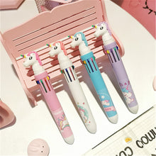 Load image into Gallery viewer, 10 in 1 Colorful Kawaii Unicorn Pen - Original Kawaii Pen