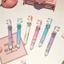 Load image into Gallery viewer, 10 in 1 Colorful Kawaii Unicorn Pen - Original Kawaii Pen