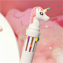 Load image into Gallery viewer, 10 in 1 Colorful Kawaii Unicorn Pen - Original Kawaii Pen