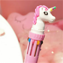 Load image into Gallery viewer, 10 in 1 Colorful Kawaii Unicorn Pen - Original Kawaii Pen