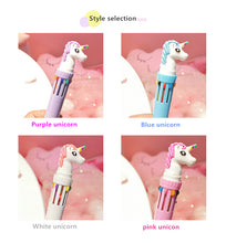 Load image into Gallery viewer, 10 in 1 Colorful Kawaii Unicorn Pen - Original Kawaii Pen
