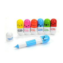 Load image into Gallery viewer, Original Kawaii Retractable Vitamin Pill Ballpoint Pen - Original Kawaii Pen