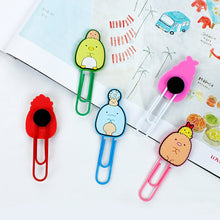 Load image into Gallery viewer, Kawaii Sumikko Gurashi Paper Clips - 5pcs a Set - Original Kawaii Pen