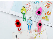 Load image into Gallery viewer, Kawaii Sumikko Gurashi Paper Clips - 5pcs a Set - Original Kawaii Pen