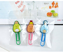 Load image into Gallery viewer, Kawaii Sumikko Gurashi Paper Clips - 5pcs a Set - Original Kawaii Pen