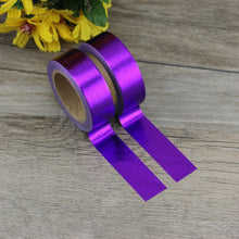 Load image into Gallery viewer, Japanese Twilight Foil Masking Tapes - Hot Colors - Original Kawaii Pen
