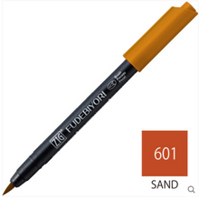 Load image into Gallery viewer, Kuretake ZIG Fudebiyori Metallic Brush Pen - (57 Colors) - Original Kawaii Pen