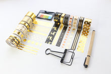 Load image into Gallery viewer, ✨Signature Gold Series Washi Tape Set - Original Kawaii Pen