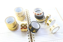 Load image into Gallery viewer, ✨Signature Gold Series Washi Tape Set - Original Kawaii Pen
