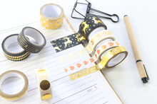 Load image into Gallery viewer, ✨Signature Gold Series Washi Tape Set - Original Kawaii Pen