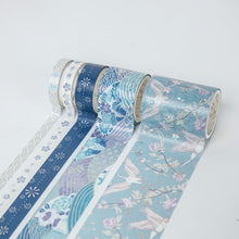 Load image into Gallery viewer, Premium Sakura Gold Series Washi Tape Set (5pcs a Set | 16 Designs) - Original Kawaii Pen