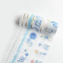 Load image into Gallery viewer, Premium Sakura Gold Series Washi Tape Set (5pcs a Set | 16 Designs) - Original Kawaii Pen